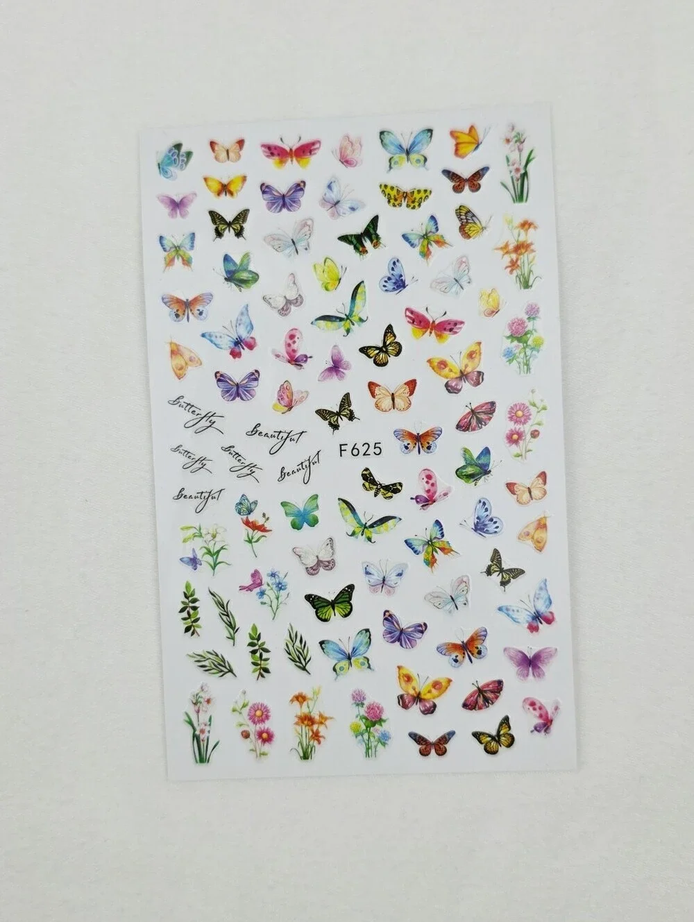 Trendy Self Adhesive Nails Art Transfer Sticker